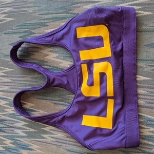 Victoria's secret Pink LSU sports bra